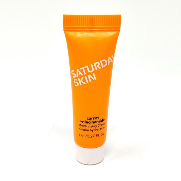 NEW Saturday Skin Carrot + Niacinamide Moisturizing Cream - Travel Size - Picture 1 of 4